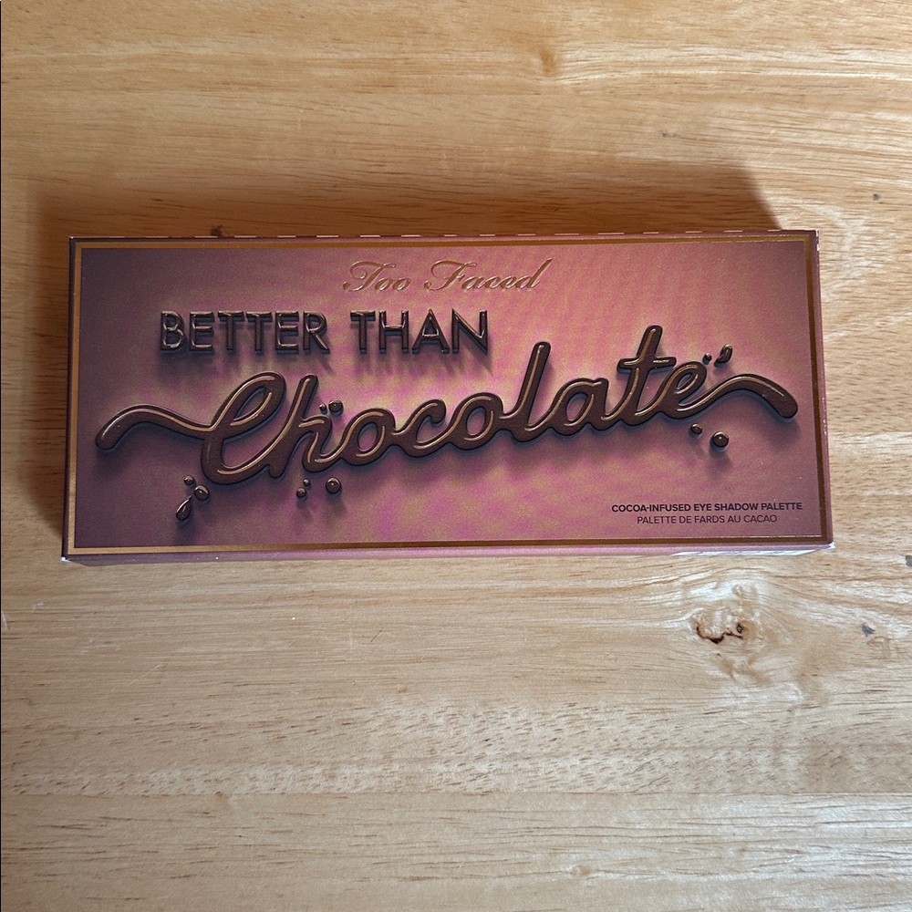 Too Faced Better Than Chocolate Cocoa Infused Eyeshadow Palette